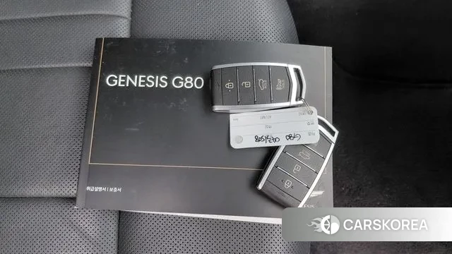 Genesis G80 2018 Красный из Кореи, фото 3