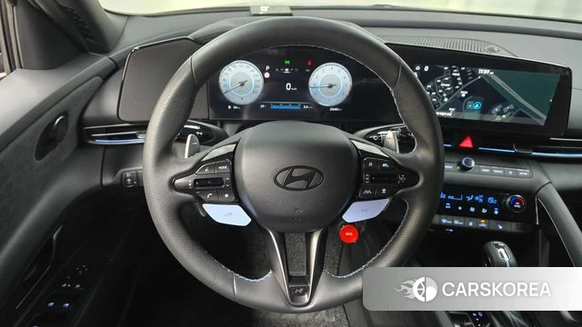 Hyundai The New Avante (CN7) 2024 Красный из Кореи, фото 3