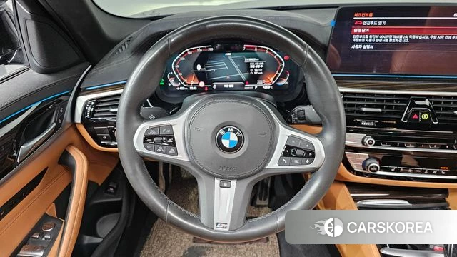 BMW 5 Series (G30) 2020 Синий из Кореи, фото 3