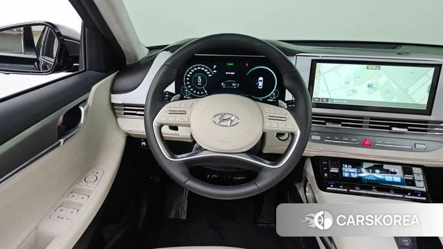 Hyundai The New Grandeur IG Hybrid 2022 Черный из Кореи, фото 3
