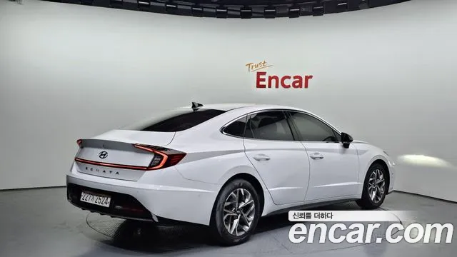 Hyundai Sonata (DN8) 2021 Белый из Кореи, фото 3