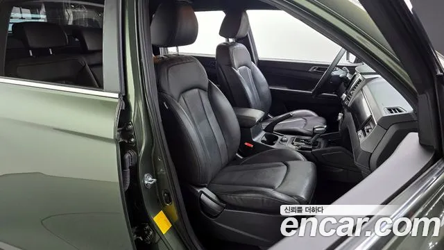 Ssangyong The New Rexton Sport 2021 Темно-зеленый из Кореи, фото 3