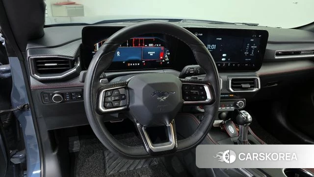 Ford Mustang 7th Generation 2025 Небесно-голубой из Кореи, фото 3