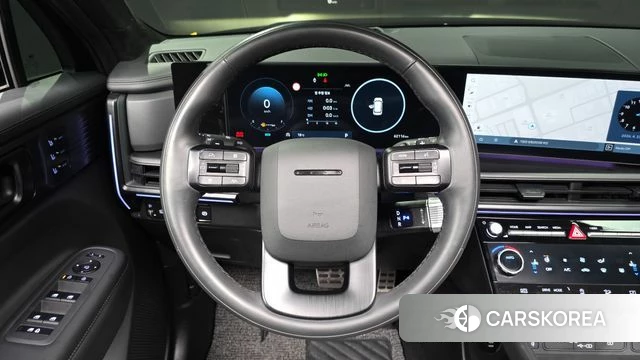 Hyundai Santa Fe (MX5) 2024 Черный из Кореи, фото 3