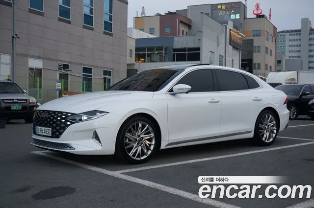 Hyundai The New Grandeur IG 2021 Белый из Кореи, фото 3