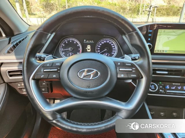 Hyundai Sonata (DN8) 2021 Белый из Кореи, фото 3