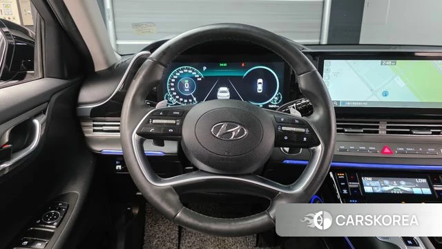 Hyundai The New Grandeur IG Hybrid 2022 Черный из Кореи, фото 3