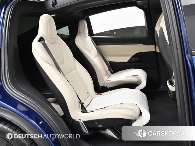 Tesla Model X 2023 Синий из Кореи, фото 3