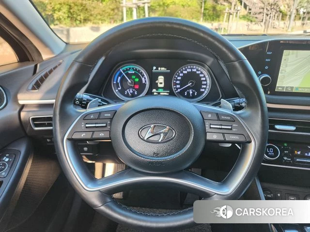 Hyundai Sonata Hybrid (DN8) 2021 Черный из Кореи, фото 3