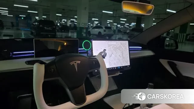 Tesla Model Y 2021 Серый из Кореи, фото 3