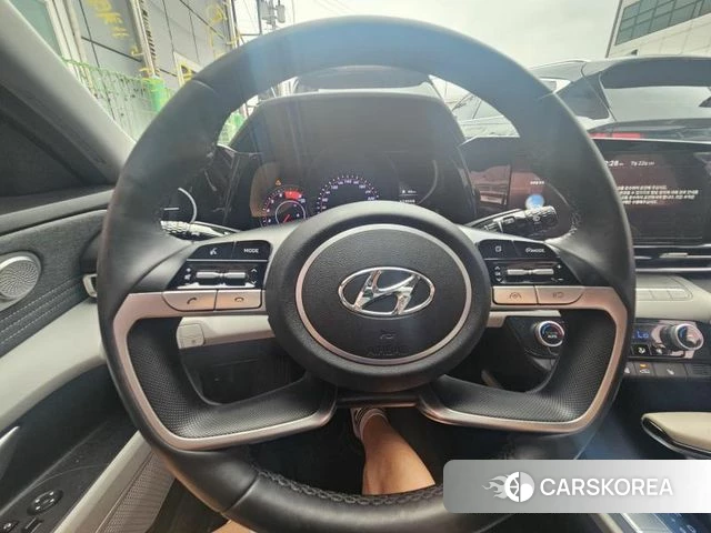 Hyundai Avante (CN7) 2021 Белый из Кореи, фото 3