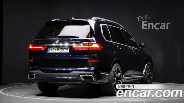 BMW X7 (G07) 2020 Черный из Кореи, фото 3