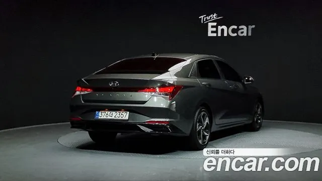 Hyundai Avante (CN7) 2021 Серый из Кореи, фото 3