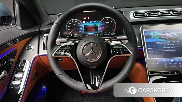 Mercedes-Benz S-Class W223 2025 Синий нефрит из Кореи, фото 3