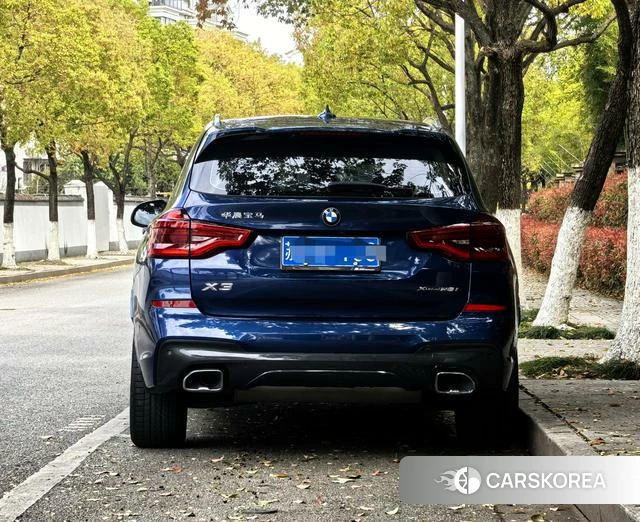 BMW X3 2021 Синий из Китая, фото 3