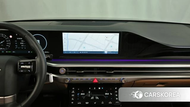 Hyundai Grandeur Hybrid (GN7) 2024 Черный из Кореи, фото 3