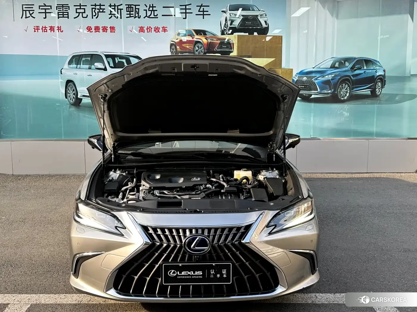 Lexus ES 2022 Silver/gray из Китая, фото 3