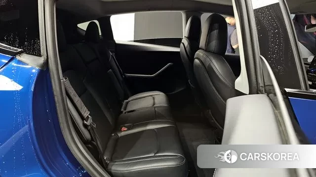 Tesla Model Y 2021 Синий из Кореи, фото 3