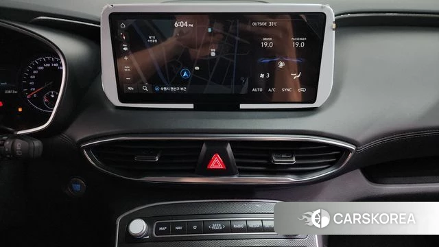 Hyundai The New Santa Fe 2023 Белый из Кореи, фото 3