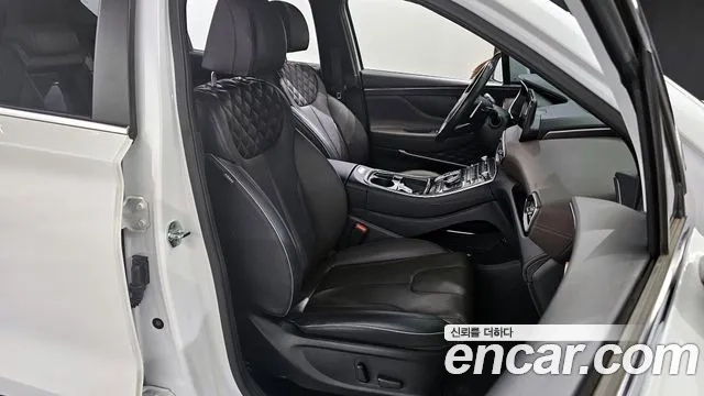 Hyundai The New Santa Fe 2021 Белый из Кореи, фото 3