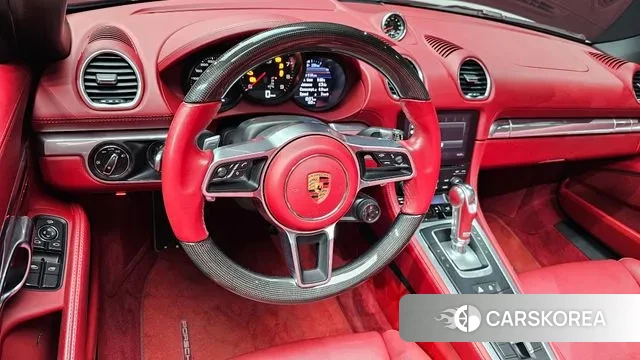 Porsche 718 Boxster 2022 Серебристо-серый из Кореи, фото 3