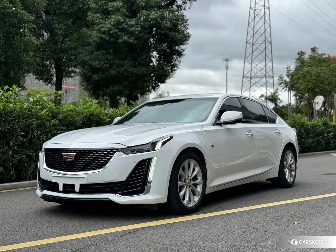 Cadillac CT5 2019 Белый из Китая, фото 3