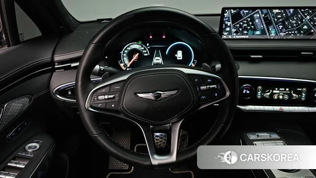 Genesis GV70 2023 Черный из Кореи, фото 3