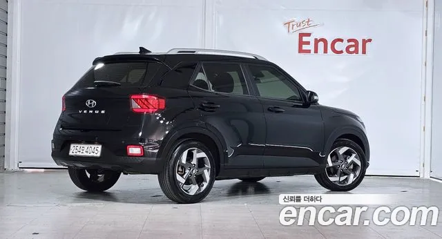 Hyundai Venue 2020 Черный из Кореи, фото 3