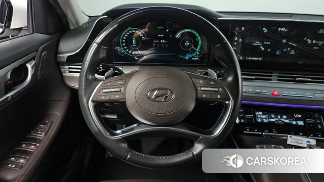 Hyundai The New Grandeur IG Hybrid 2019 Белый из Кореи, фото 3