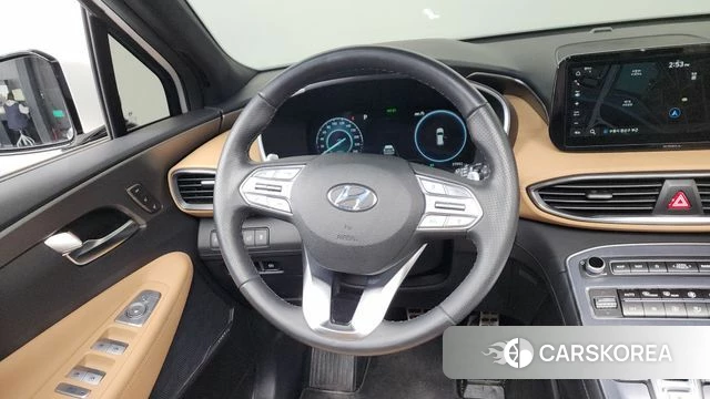 Hyundai The New Santa Fe 2022 Белый из Кореи, фото 3