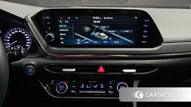 Hyundai Sonata (DN8) 2021 Белый из Кореи, фото 3