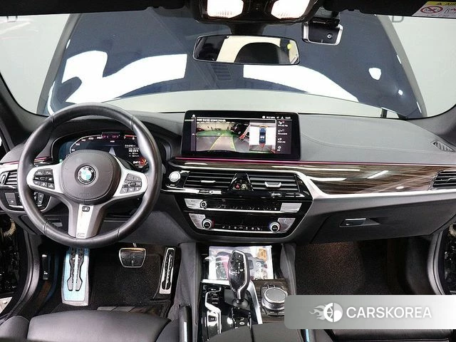 BMW 5 Series (G30) 2021 Черный из Кореи, фото 3