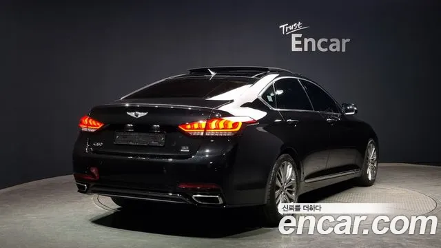 Genesis G80 2018 Черный из Кореи, фото 3