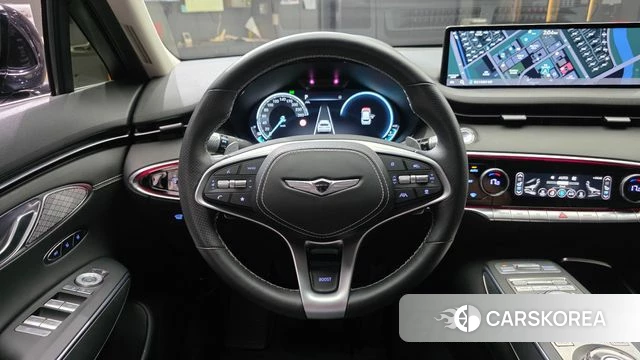 Genesis Electrified GV70 2022 Черный из Кореи, фото 3