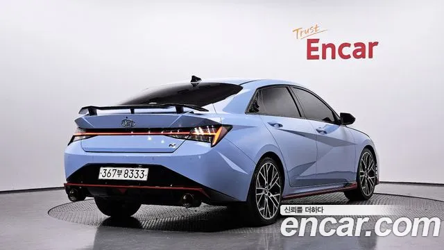 Hyundai Avante (CN7) 2023 Небесно-голубой из Кореи, фото 3