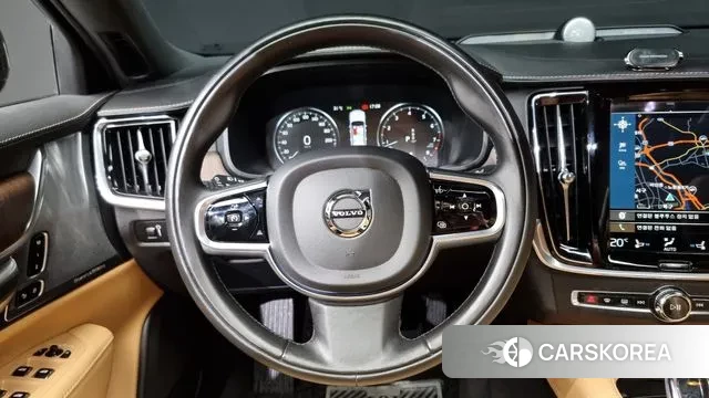 Volvo S90 2021 Коричневый из Кореи, фото 3