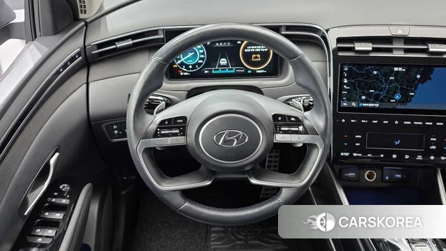 Hyundai Tucson Hybrid (NX4) 2021 Серый из Кореи, фото 3