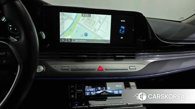 Hyundai The New Grandeur IG Hybrid 2020 Белый из Кореи, фото 3
