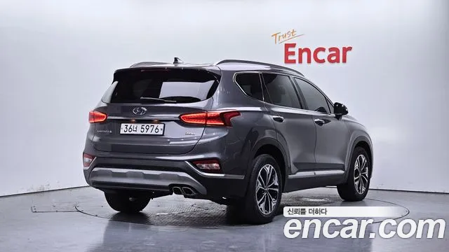 Hyundai Santa Fe TM 2018 Серый из Кореи, фото 3