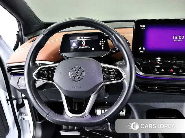 Volkswagen ID.4 2022 Белый из Кореи, фото 3