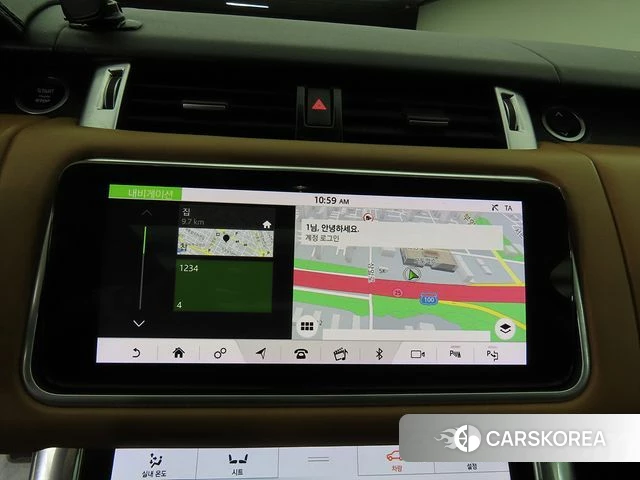 Land Rover Range Rover Sport 2nd Generation 2019 Белый из Кореи, фото 3