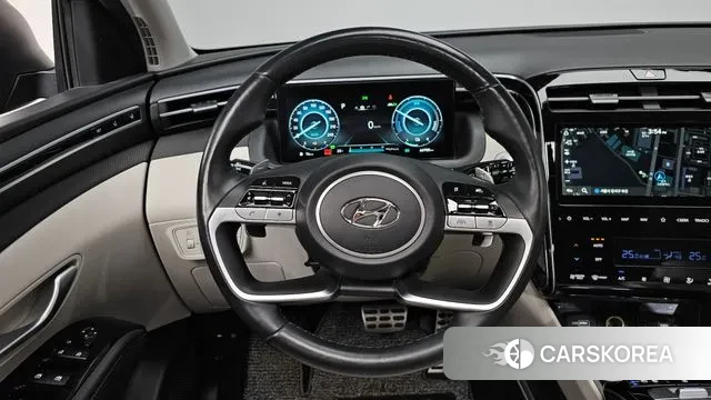 Hyundai Tucson Hybrid (NX4) 2022 Серый из Кореи, фото 3