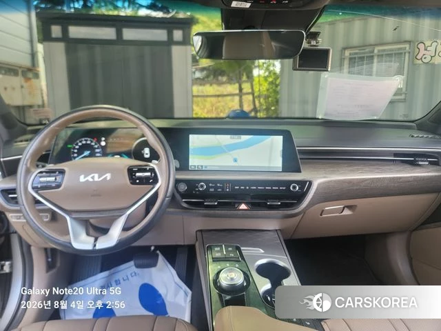 Kia K8 Hybrid 2021 Серебристо-серый из Кореи, фото 3