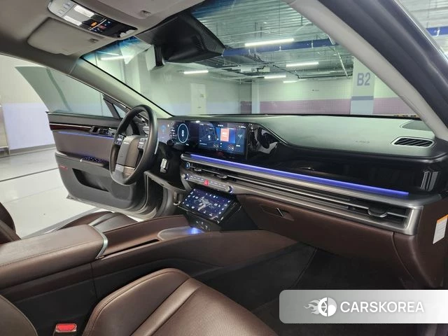 Hyundai Grandeur Hybrid (GN7) 2023 Коричневый из Кореи, фото 3