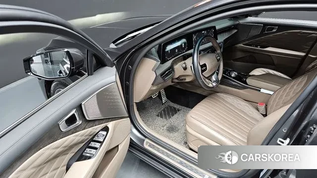 Kia K8 Hybrid 2022 Серый из Кореи, фото 3