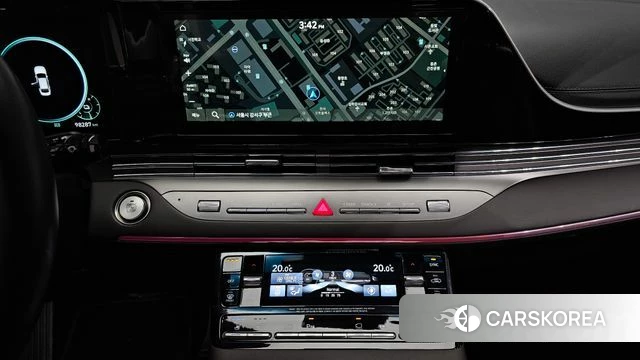 Hyundai The New Grandeur IG Hybrid 2020 Белый из Кореи, фото 3