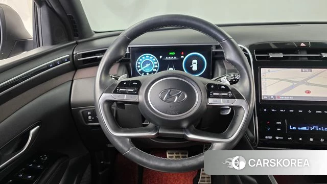 Hyundai Tucson Hybrid (NX4) 2021 Серый из Кореи, фото 3