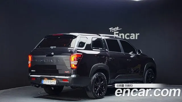 Ssangyong The New Rexton Sport 2022 Черный из Кореи, фото 3