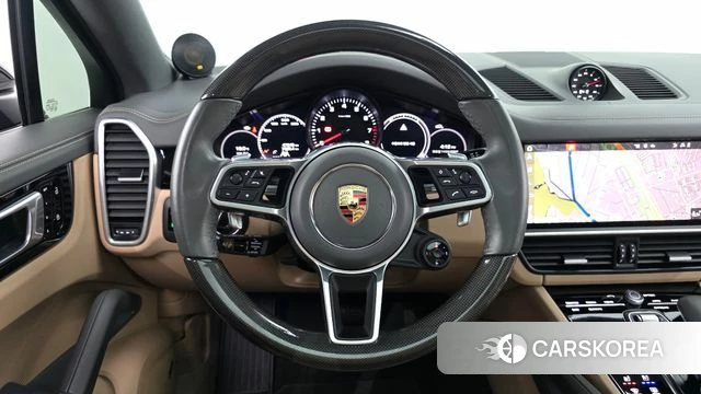 Porsche Cayenne (PO536) 2021 Черный из Кореи, фото 3