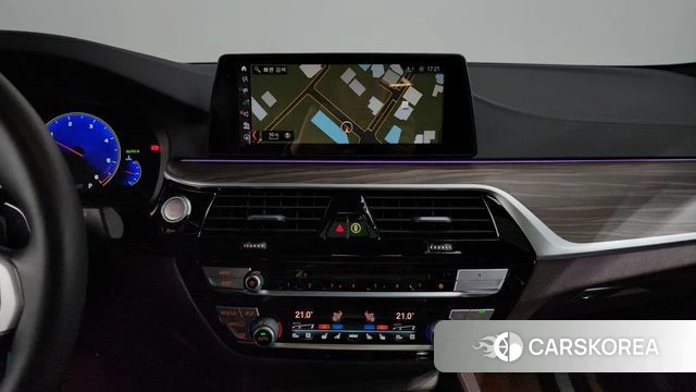 BMW 5 Series (G30) 2019 Черный из Кореи, фото 3